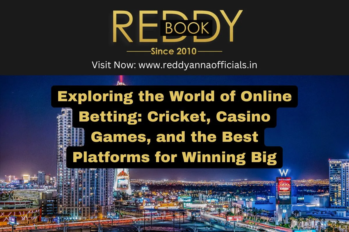 Exploring Online Betting: Cricket, Casino, and Winning Big