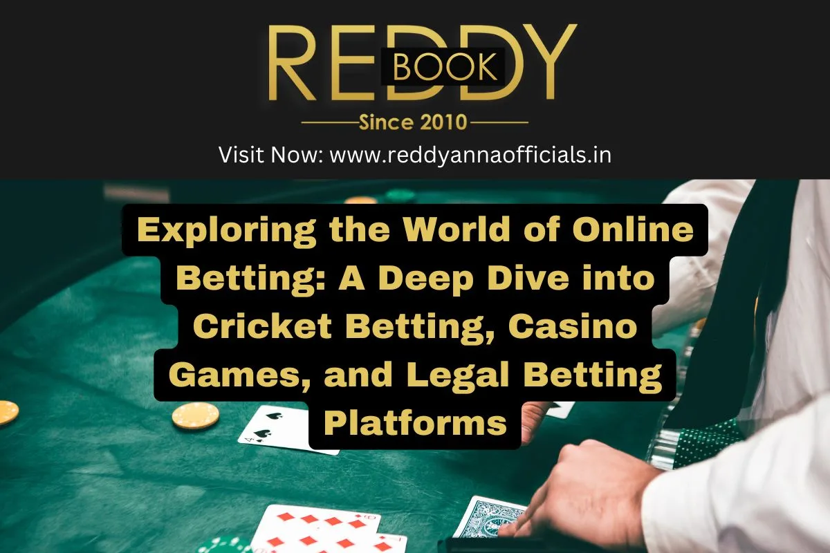 Online Betting: Cricket, Casino Games & Legal Platforms