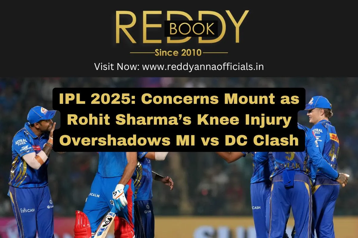 IPL 2025: Rohit Sharma's Knee Injury Clouds MI vs DC Clash