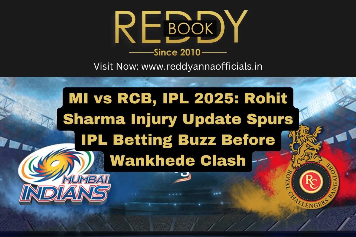 MI vs RCB, IPL 2025: Rohit Sharma Injury Spurs Betting Buzz