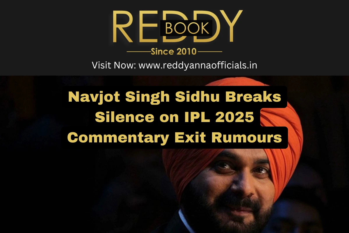 Navjot Singh Sidhu Breaks Silence on IPL 2025 Commentary Exit Rumours